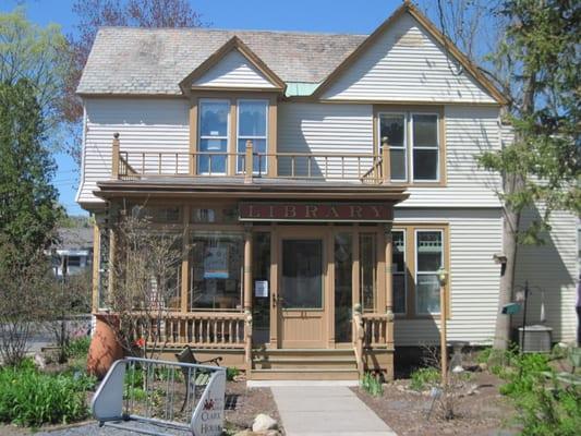 Round Lake Library in the Historic Village of Round Lake, NY.