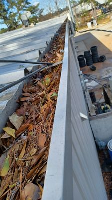 Clean gutters