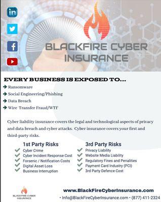 Cyber Insurance for YOUR business!