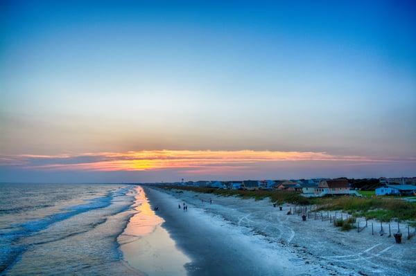 Taken from the Oak Island Fishing Pier