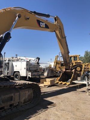 Heavy equipment repair