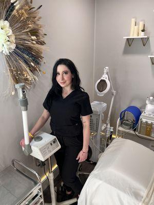 Our Expert esthetician Karina Emrie!