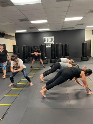 Blending cardio and kickboxing in CircuitKick