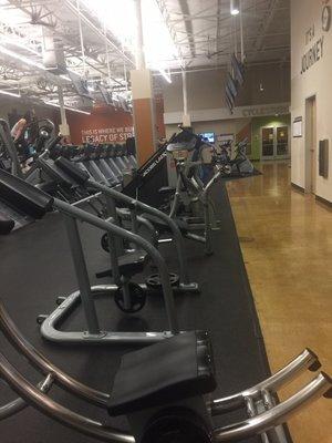 Treadmills, bicycles and stair masters