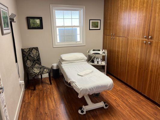 Therapy treatment rooms