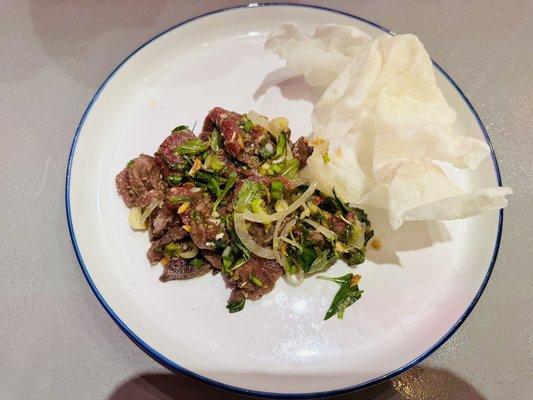 Beef Carpaccio (Bo Tai Chanh)