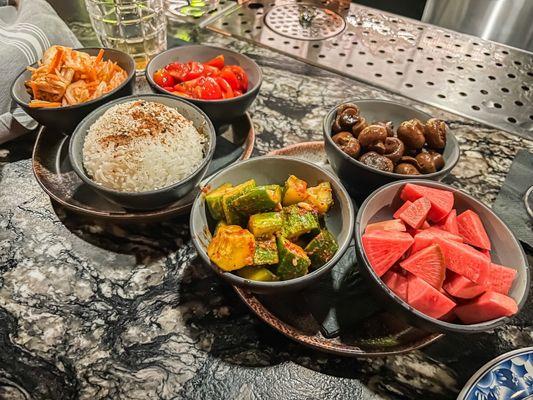 Banchan- Family-style side dishes