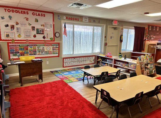 Toddler's classroom