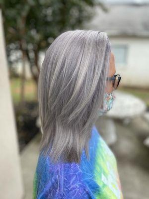 Silver color