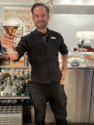 Greg, the Peak bartender