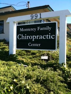 Monterey Family Chiropractic, 991 Cass Street, Monterey, CA 93940 831-375-2225