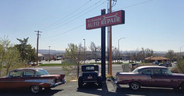 St George Auto repair and a few of its clients cars trusted to the best shop in st george, from transmissions to tune ups! St george auto!