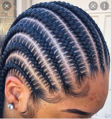 I asked for this and received 6 braids of a different size.