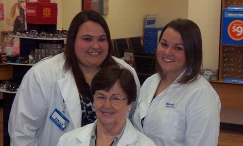 Optometric Staff at Walmart Vision Center in Lincoln