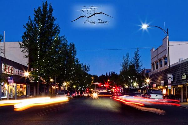 Downtown Mt. Shasta, California, USA. Photo by Living Shasta Photography