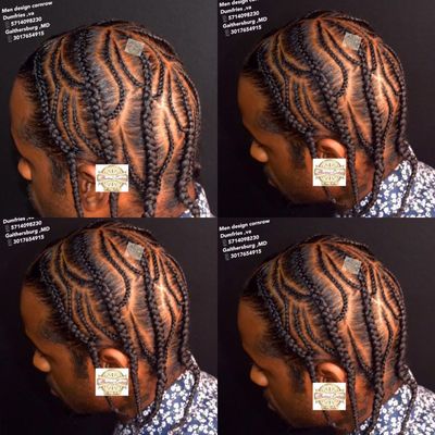 Natural men hair braids call Albertine Couture Hair Salon @ for Gaithersburg or 5714098230 for Dumfries VA.
Albertine_couturehairsalon