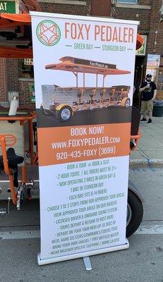 Foxy Peddler has a booth.. say hi to Scott! (Old Yelp CM)