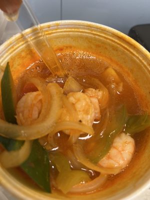 Shrimp soup