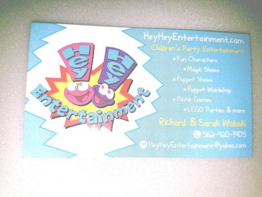 Business cards front