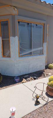 Prepare and paint exterior