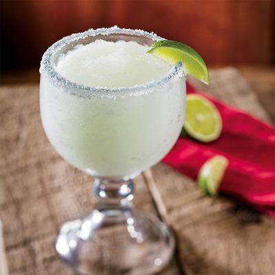 Texas Margarita made with gold tequila and fine liqueurs, served on-the-rocks or frozen.