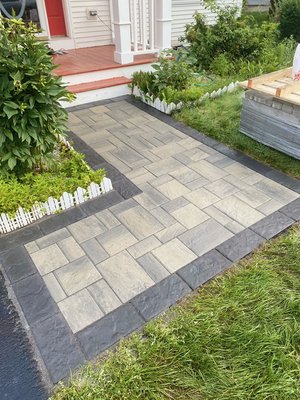 Paver walkway