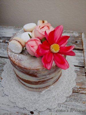 Naked Cake con Dulce de Leche o Nutella