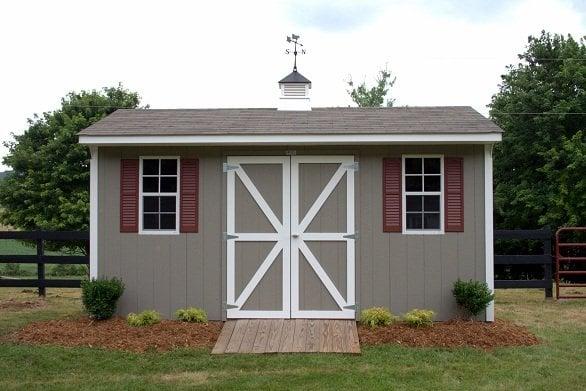 A lovely 10'X16' Painted Carriage House