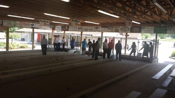 Bocce - awesome large group activity!