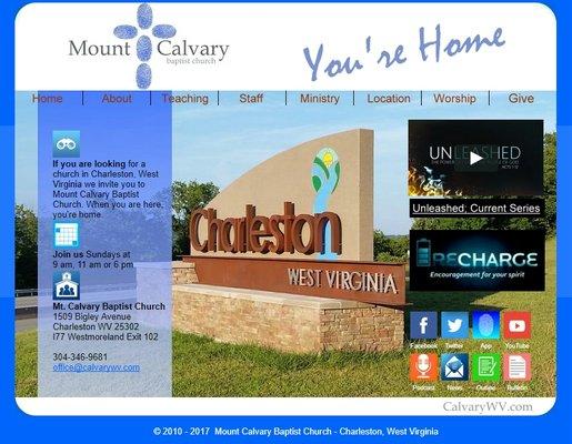 Website http://www.calvarywv.com