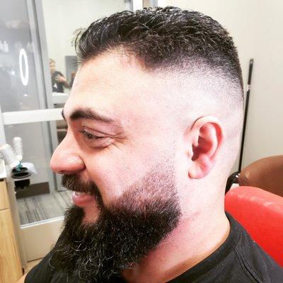 Taperfadecut/beardtrim