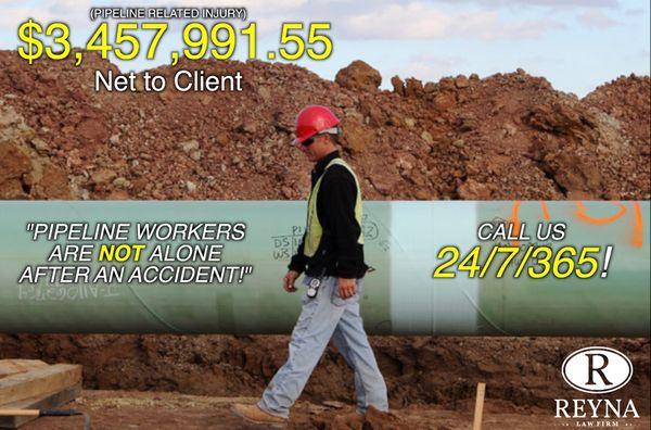 Pipeline injury lawyer