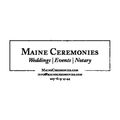 Maine Ceremonies Logo