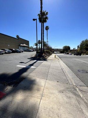 This is an entrance from Hollenbeck street.