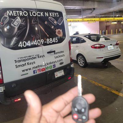 2019 Ford Fiesta all keys lost for Hertz Enterprise at the air port