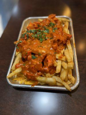 butter chicken poutine