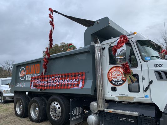 Us at the 2022 Graniteville Christmas Parade!