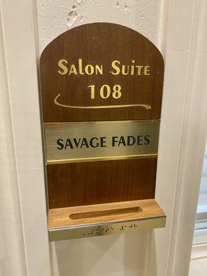 Savage Fades Suite 108.