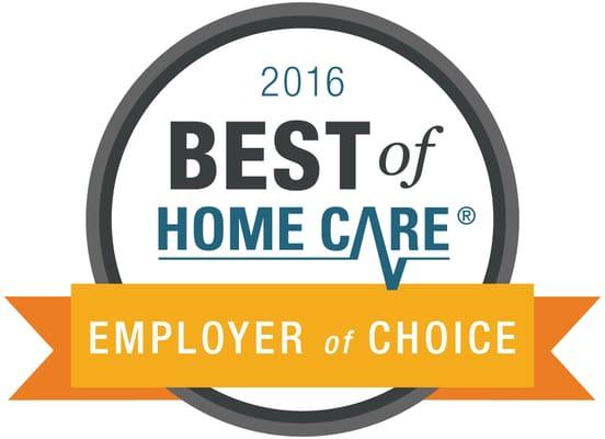 Best of Home Care Employer of Choice