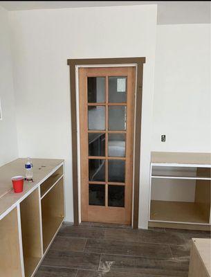 Pantry door