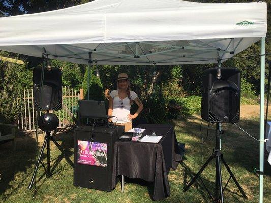 Indoor or Outdoor, Dj'z Mobile Music Northwest does them all!