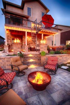 back yard retreat