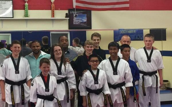 Awesome Black belt testing