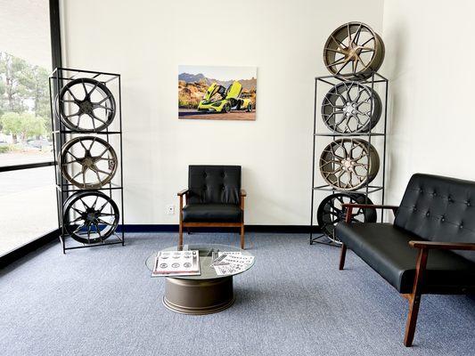 WHEEL DESIGNERS DISPLAYS