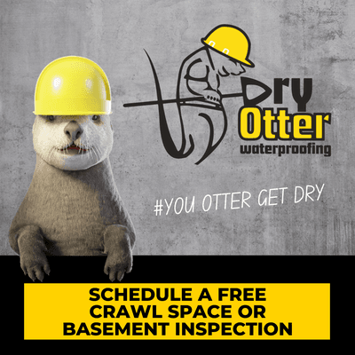 Dry Otter offers free crawl space and basement inspections because "You Otter Get Dry!"