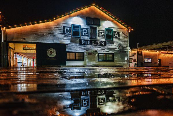 Pier 39 at night