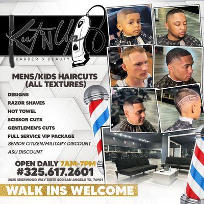 Kut’N Up Barber & Beauty