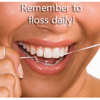 Flossing is essential