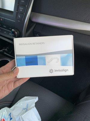 Invisalign retainers