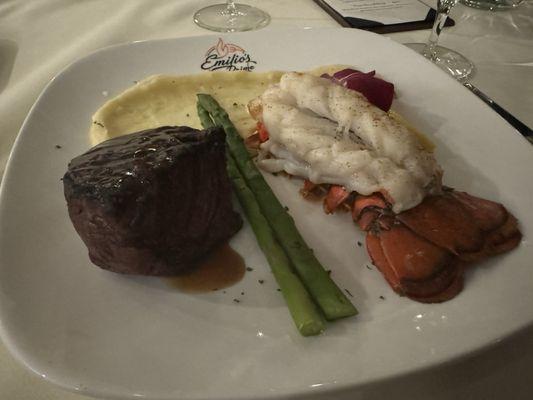 Filet and lobster